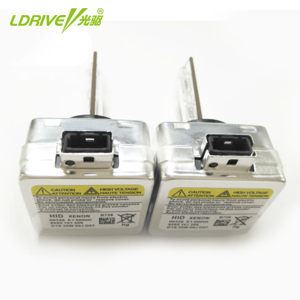 2 шт. DC12V 35 Вт D1S DS1 D1C HID ксеноновая лампа желтый белый 4300 К 5000 6000 8000 Белый Синий 1000 к