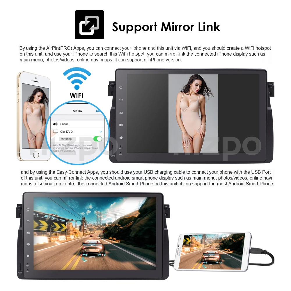 Автомобильный 1 din радио android 9 0 GPS Navi для BMW E46 M3 318i 325 320i Авторадио Навигация