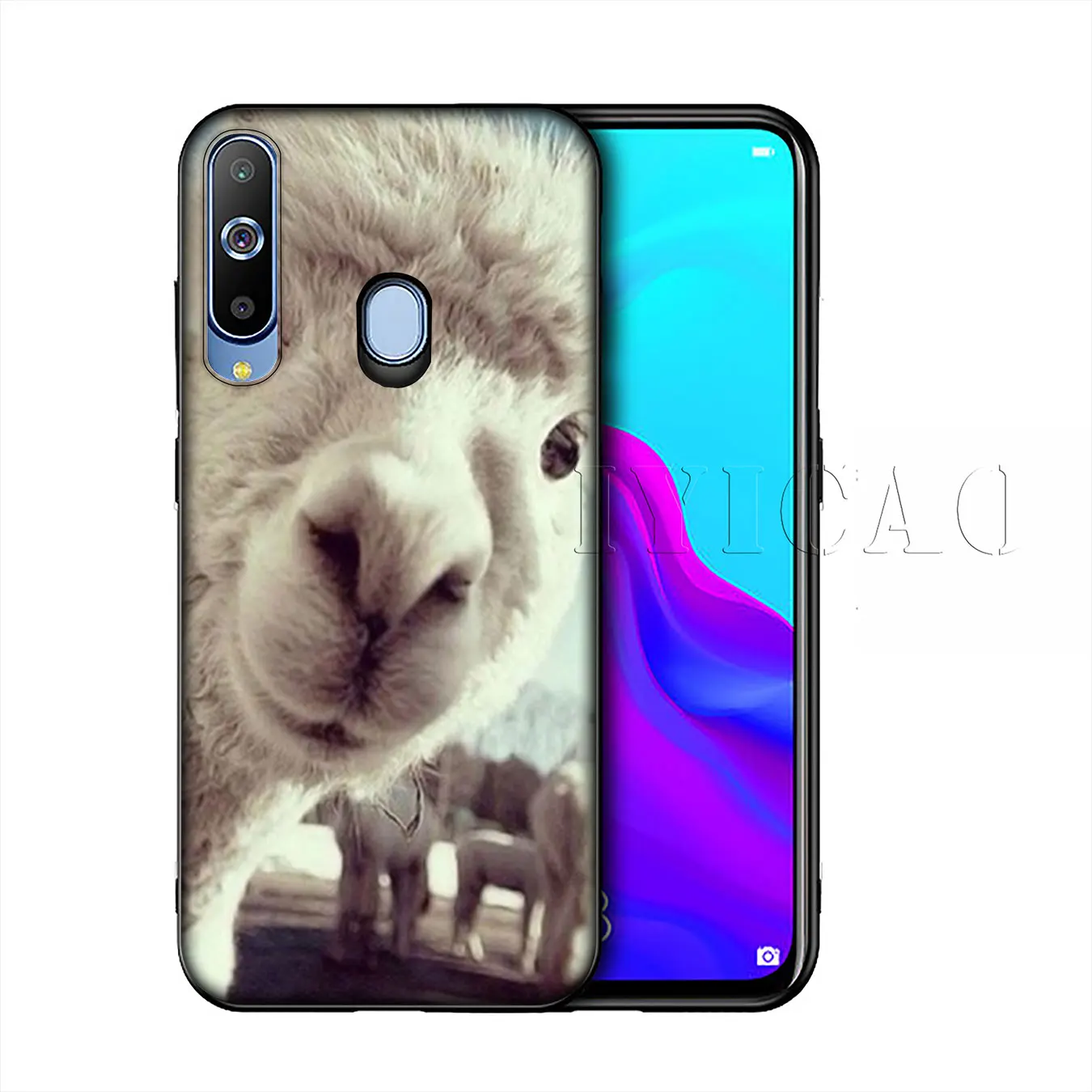 Мягкий силиконовый чехол IYICAO лама альпаки с животными для Samsung Galaxy A10 A30 A40 A50 A70 M10 M20