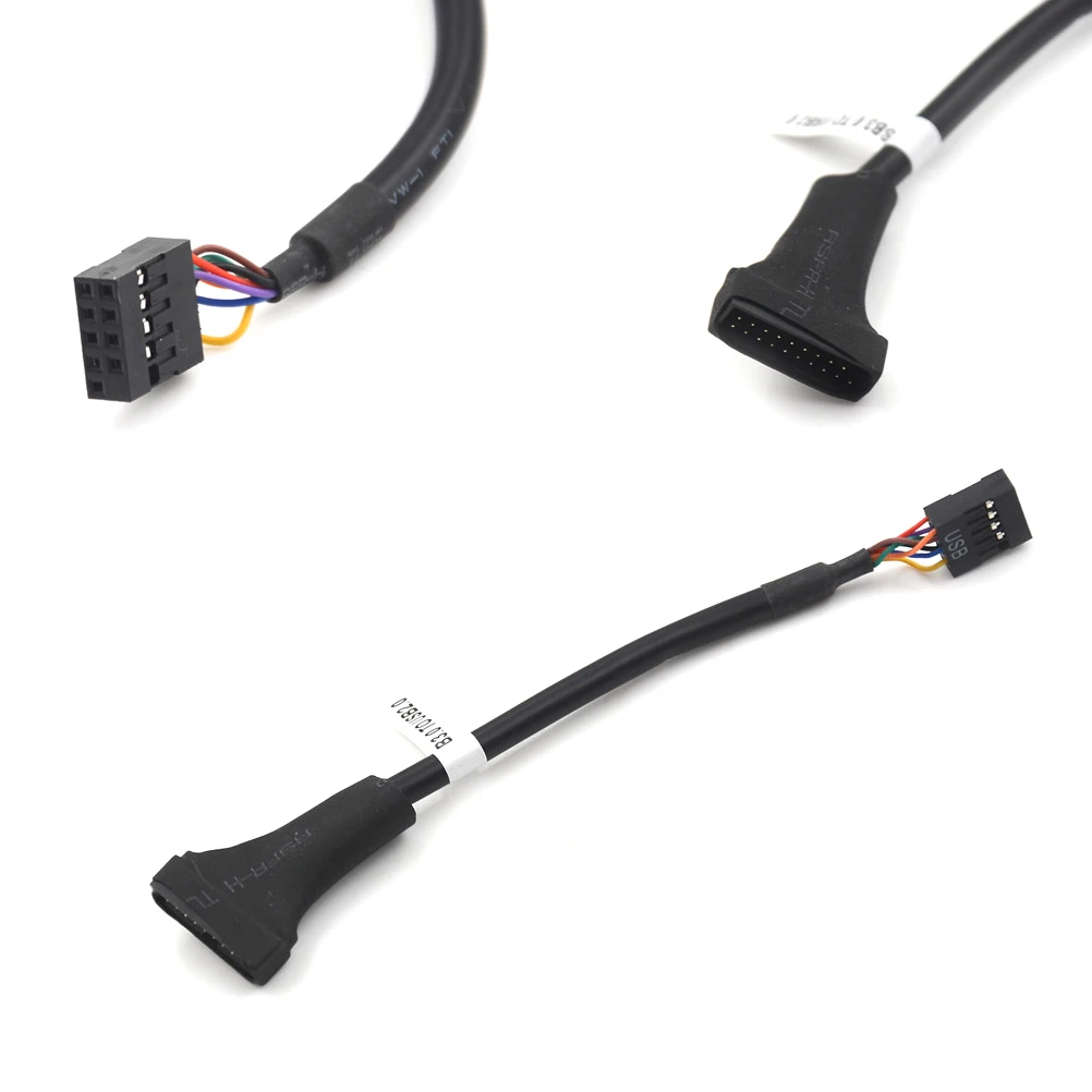 

Шнур адаптера для материнской платы с 20-контактным разъемом USB 3,0 типа «Мама» на 9-контактный USB 2,0 типа «папа»