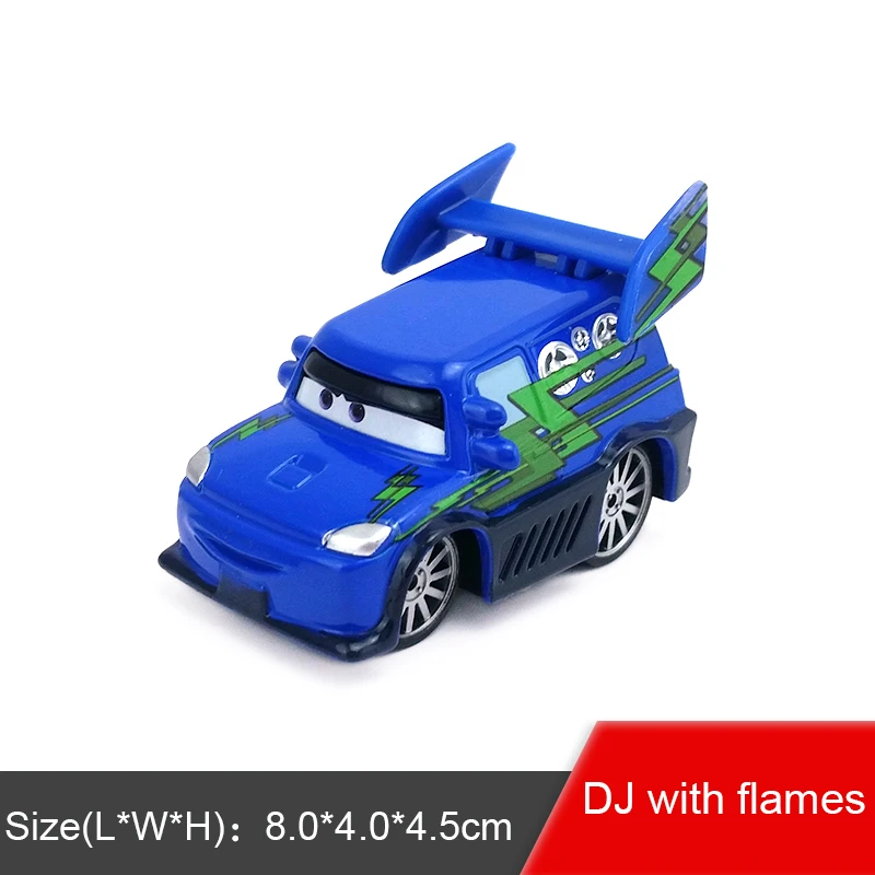 Disney Pixar Cars 2 3 Lightning McQueen Jackson Storm Ramirez Mater 1:55 литье под давлением из металлического