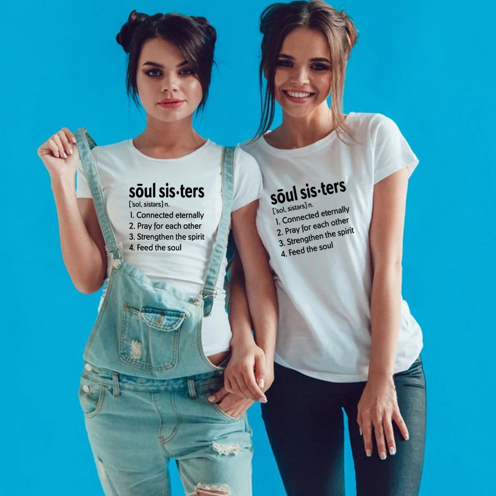 Футболка женская с надписью Best Friends топ коротким рукавом Белый Топ 1 шт.|Футболки| |