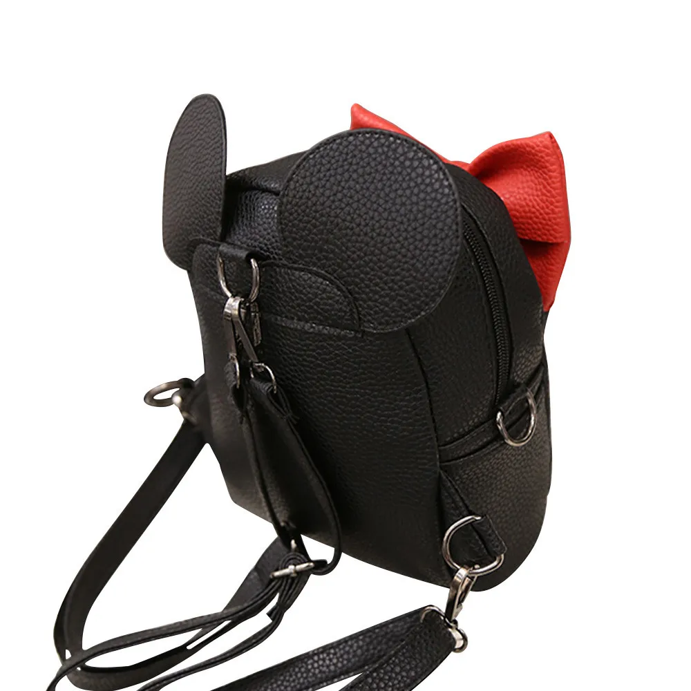 Новинка 2017 рюкзак из искусственной кожи мини-сумка с Микки Маусом женский милый