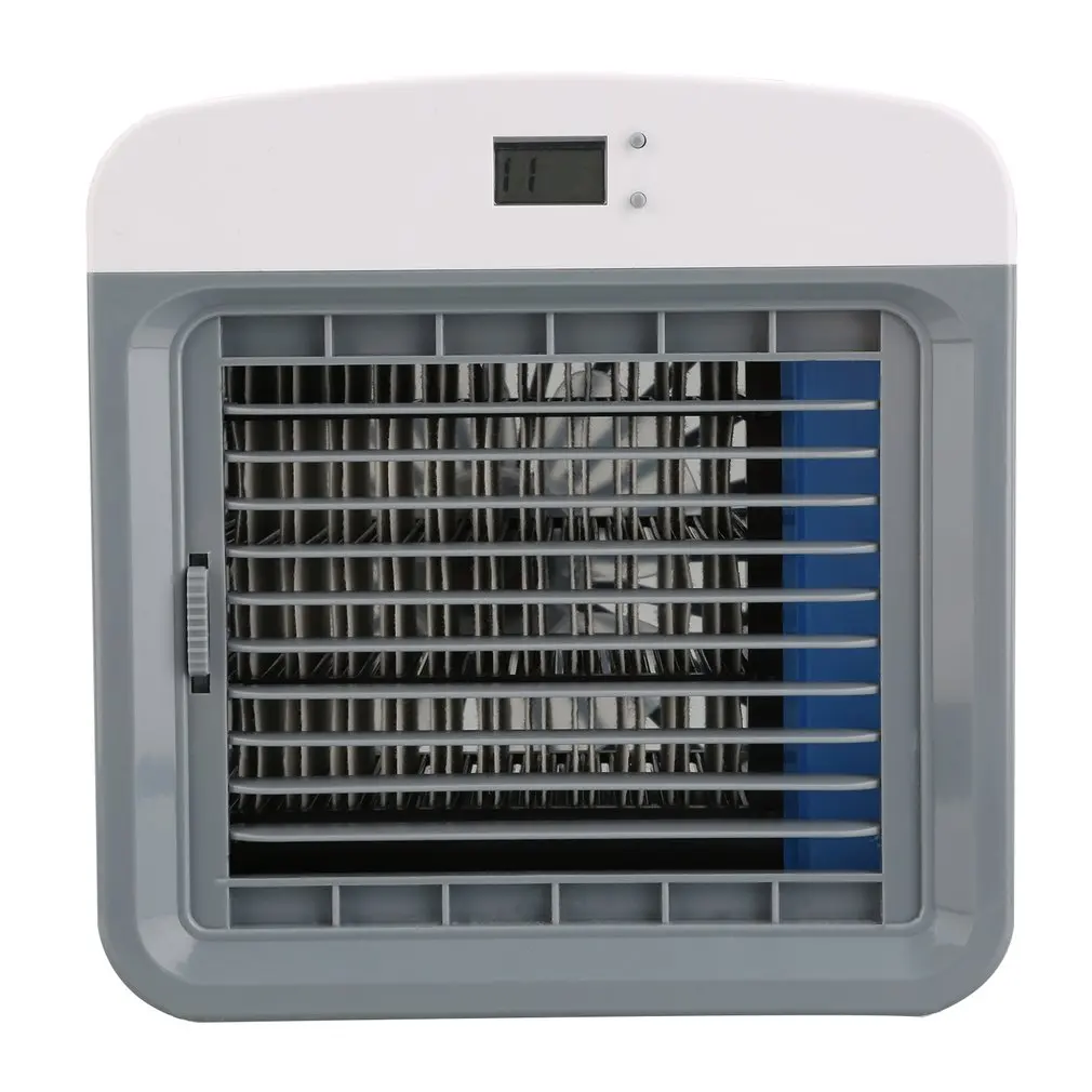 Convenient Air Cooler Fan Portable Digital Air Conditioner Humidifier Space Easy Cool Purifies Air Cooling Fan for Home Office
