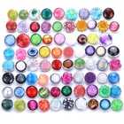 10 шт.лот разноцветные Круглые полимерные пуговицы с кристаллами 18 мм для браслетов 0737