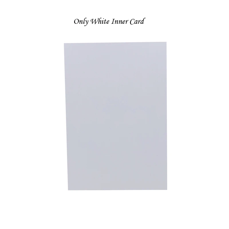 Only Inner Card 1 шт. золотисто-синяя Серебристая блестящая бумага лазерная резка свадебные пригласительные открытки с лентой индивидуальный Свадебный декор вечерние принадлежности - Цвет: Only Inner Card