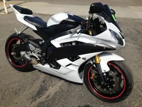 Type16 Белый серебряный мотоцикл обтекатели комплект для Yamaha YZF R6 YZF-R6 2008- окрашенный ABS пластик литья под давлением обтекатель кузова - Цвет: Type16