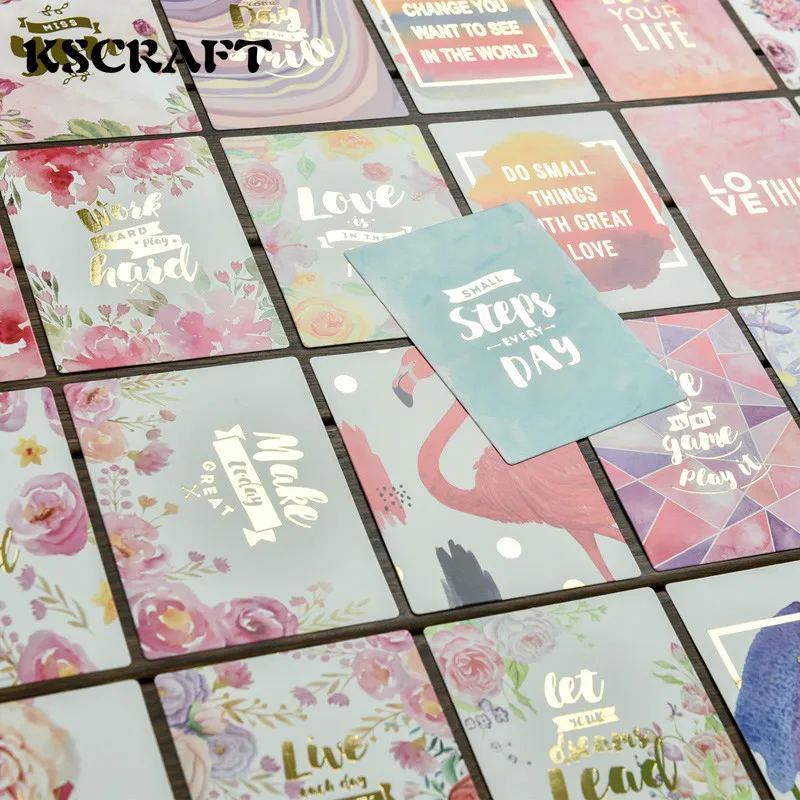 Ksccraft 25 шт. кислотные бесплатные красочные бумажные карманные карты для