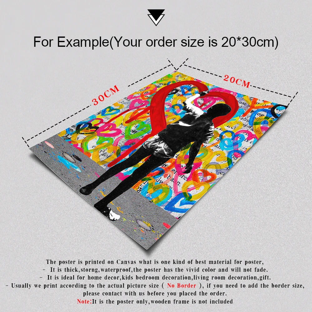 Quadro Modern Graffiti Figure Wall Abstract Art Canvas Painting Animal Posters And Prints Banksy Wall Pictures For Living Room