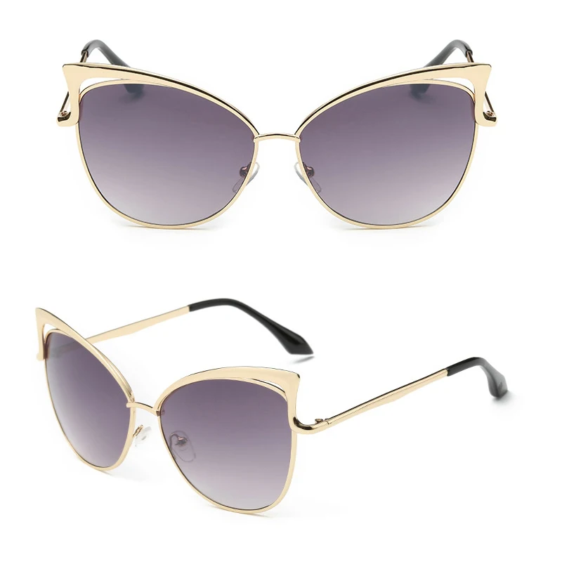 Очки солнцезащитные женские кошачий глаз в стиле ретро | Аксессуары для одежды