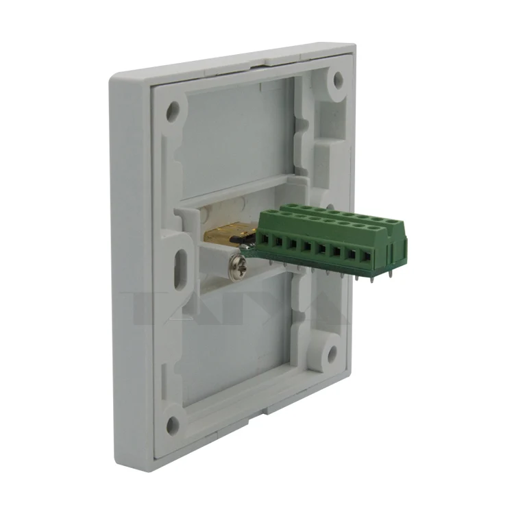 HDMI настенная пластина с 2 raws задние боковые винтовые разъемы|hdmi wall plate|wall platewall plate