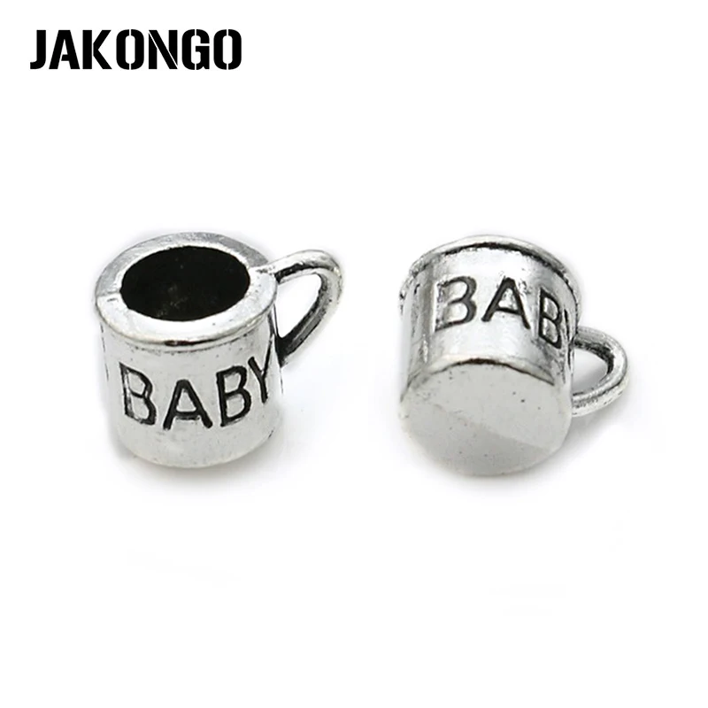 JAKONGO Античная Посеребренная Подвеска для детской чашки подходит изготовления