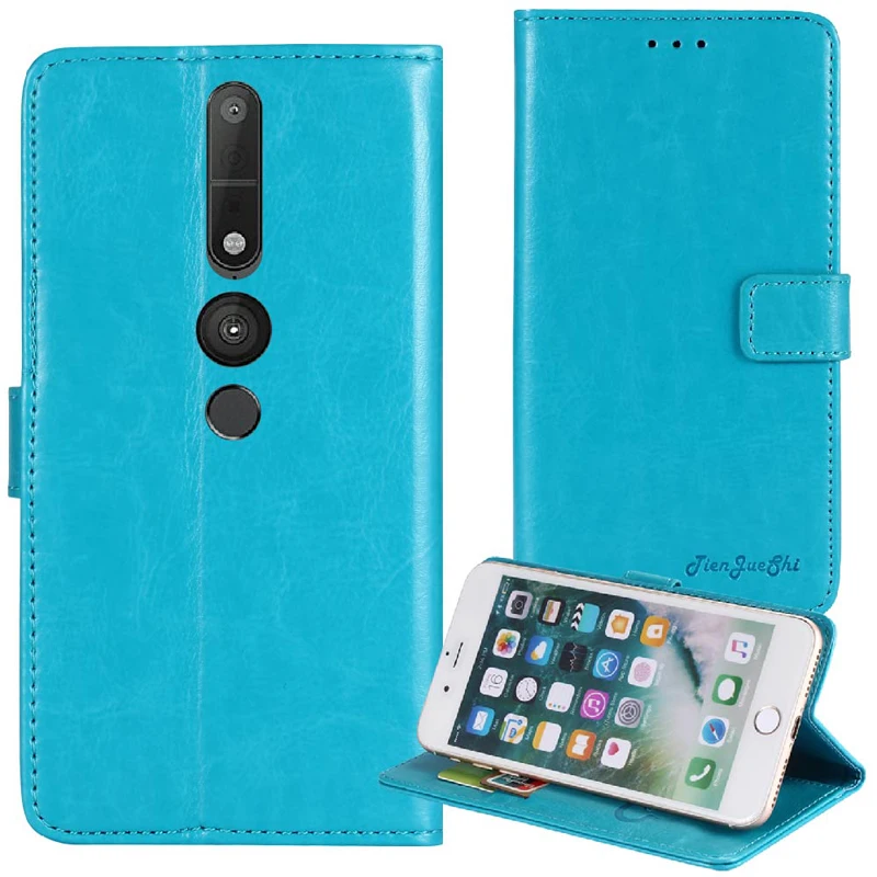 TienJueShi дизайн флип-книжка защитный кожаный чехол для lenovo Phab 2 Pro 6,4 дюймов ТПУ силиконовый чехол бумажник Etui кожа