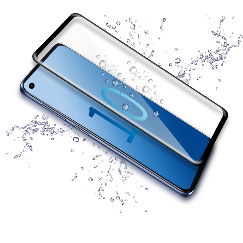 3D изогнутое закаленное стекло для Samsung Galaxy S10 2 шт. полное покрытие экрана Защитная