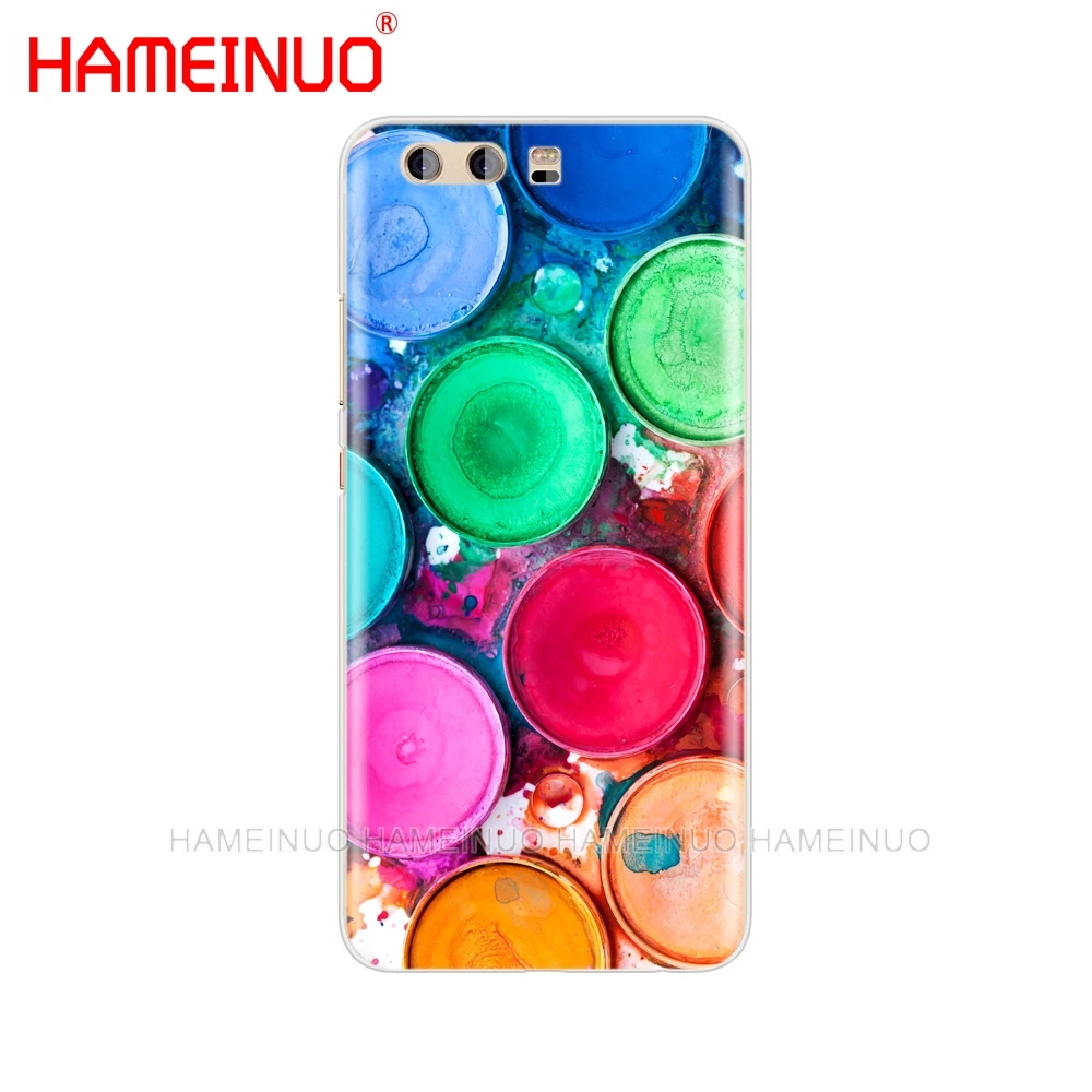 Цветной набор акварельных красок HAMEINUO чехол для телефона huawei Ascend P7 P8 P9 P10 P20 lite plus