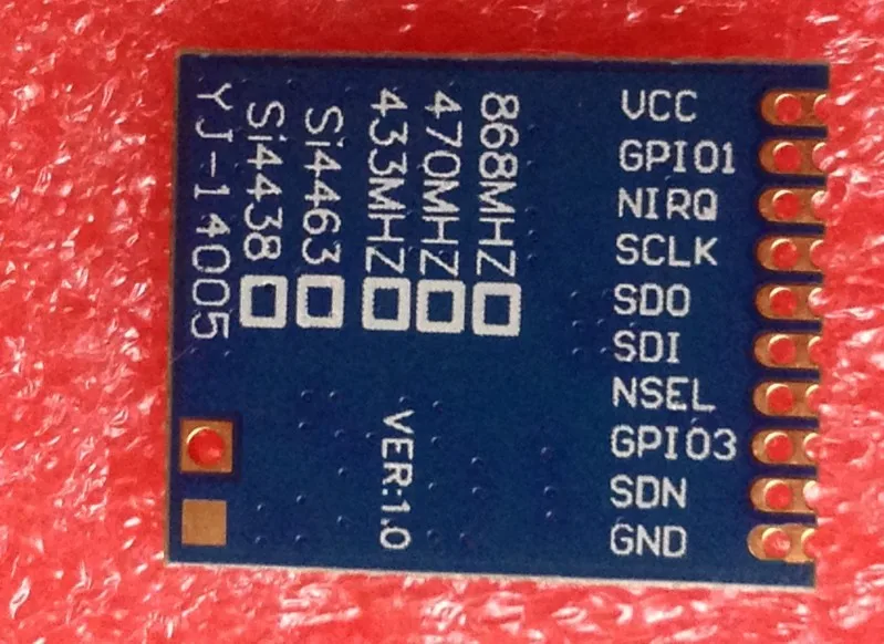 Беспроводной модуль SI4463/868 МГц/SI4432/SI4438|wireless module|module si4432 |