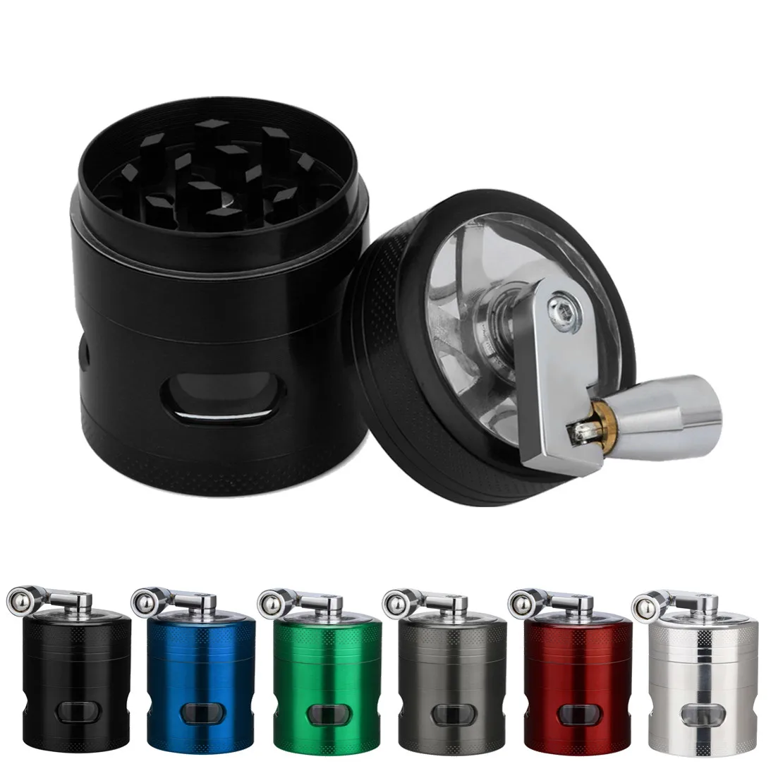 4 слойные 61 мм Металлические травы и специи мельница для табака терки специй