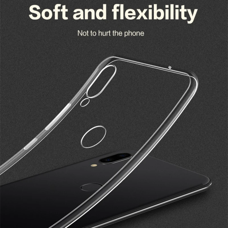 Для Meizu Note 9 чехол прозрачный мягкий TPU простой для note9 телефона note тонкий Fundas |