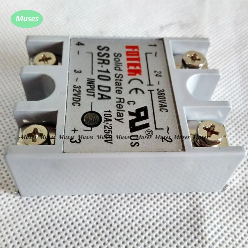SSR-10DA производитель 10A ssr реле вход 3-32VDC выход 24-380VAC | Обустройство дома