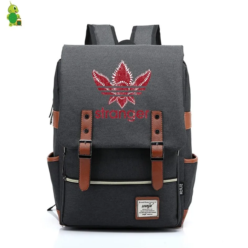Винтажный рюкзак очень странные дела для женщин школьные ранцы девочек