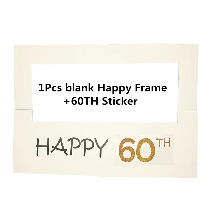 Chicinlife Happy 30/35/40/50th бумажный фото стенд реквизит фоторамка юбилей 30 лет украшения для вечеринки в честь Дня рождения Подарочные принадлежности