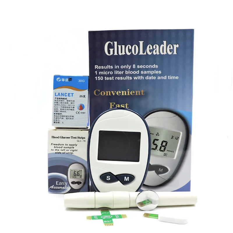 BloedglucosemeterBloedglucose Тесты stroken Voor Diabetici Тесты Gezondheid глюкометр Bloedsuiker монитор