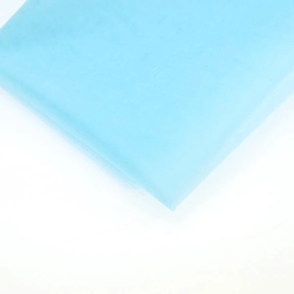 light blue 10/20 Вт, 30 Вт, м/лот кристально чистая тюль из органзы, рулон ткани, хороший подарок на день рождения, свадьбу, вечерние для художественного оформления ногтей, ручная работа Ширина 75 см - Цвет: light blue