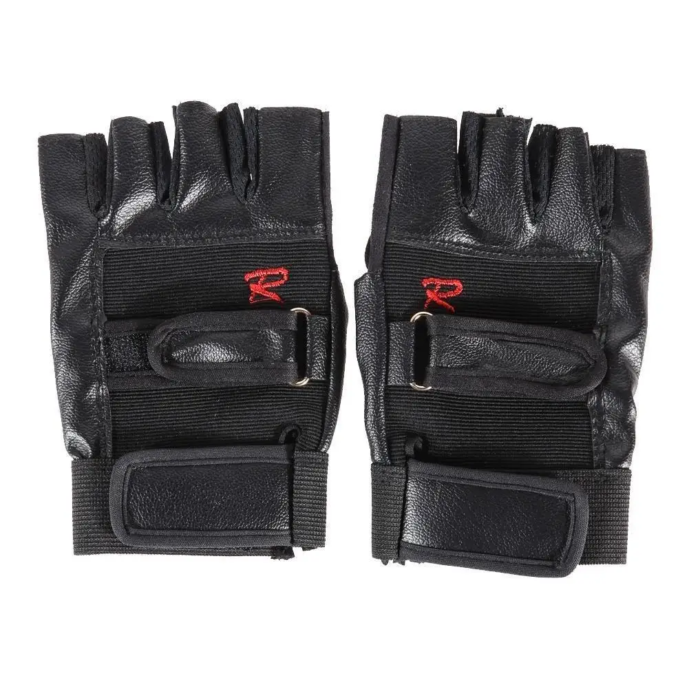 High Strength Weight Lifting Gym Exercise Sport Fitness Sports Leather Gloves | Спорт и развлечения