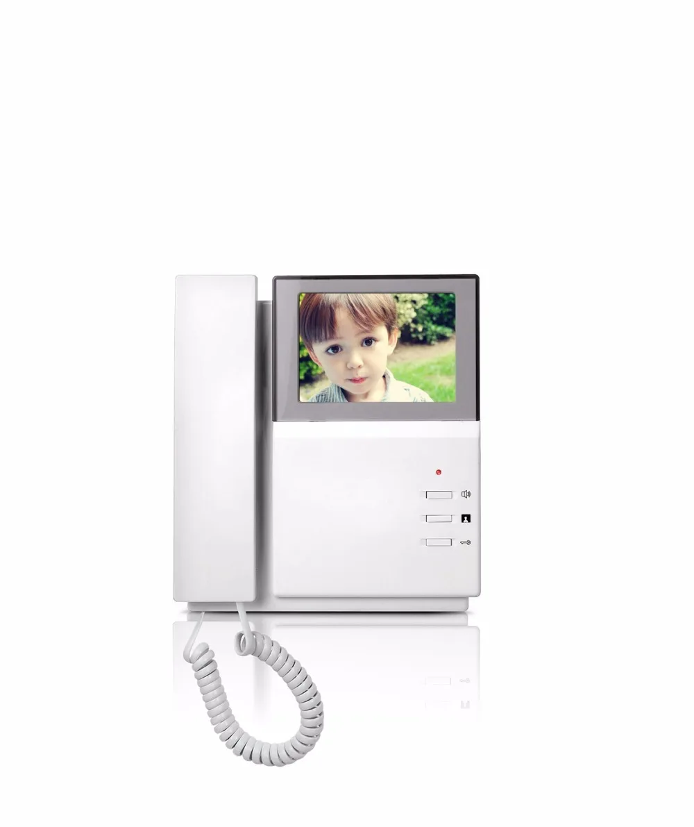 SmartYIBA 4.3 Inch Color Screen Handheld Video Doorbell Intercoms for Apartment 2 Monitors Door Phone 1000TVL IR Camera | Безопасность и