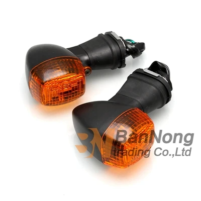 Front Мотоциклетные передние/задние указатели поворота для Kawasaki Ninja ZX-6R ZX6R ZX-7R ZX-9R ZX9R ZX-10R ZX-12R ZX12R - Цвет: Front