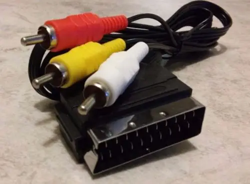 Высокое качество 1 5 м RGB Scart К 3 RCA аудио видео кабель для NES BUKIM|scart to rgb|scart rgbrgb scart cable |