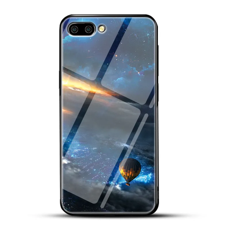 Чехлы из закаленного стекла для телефонов Huawei Y9 2019 2018 Honor 8X Max P20 Pro P20lite P30 мягкий