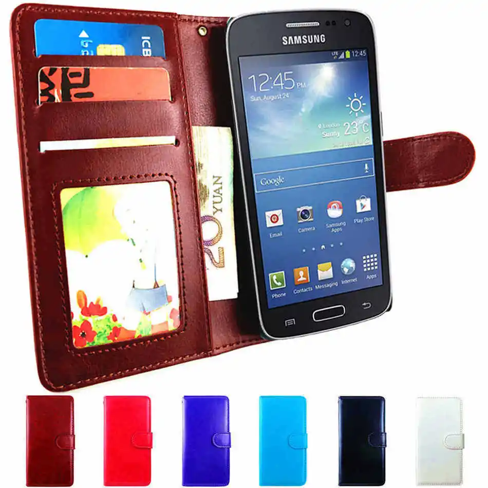 Чехол книжка для Samsung Galaxy Grand 2 чехол телефона Dous G7102 SM G7105 G710 7102 G7106|case for samsung galaxy|case