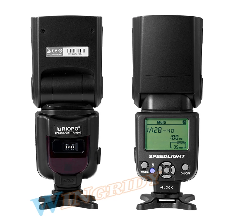 Универсальный светильник-вспышка Triopo TR-950 Speedlite для Fujifilm Olympus Nikon Canon 650D 550D 450D 1100D 60D 7D 5D DSLR камер