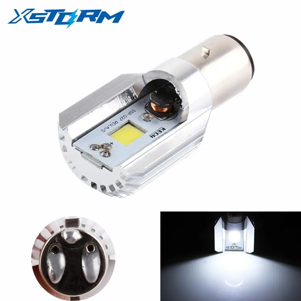 

H6 Led Motorcycle Headlight Bulbs COB 1000LM BA20D Leds H/L Lamp Scooter ATV Motorcycle Accessories Moto Fog Lights