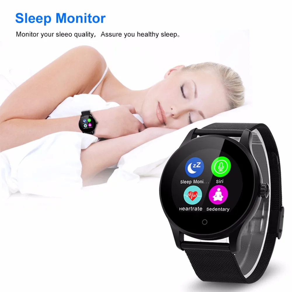 Умные часы Diggro K88H, круглый экран, поддержка пульса, монитор, Bluetooth, умные часы для Apple, huawei, Xiaomi, телефон, IOS, Android