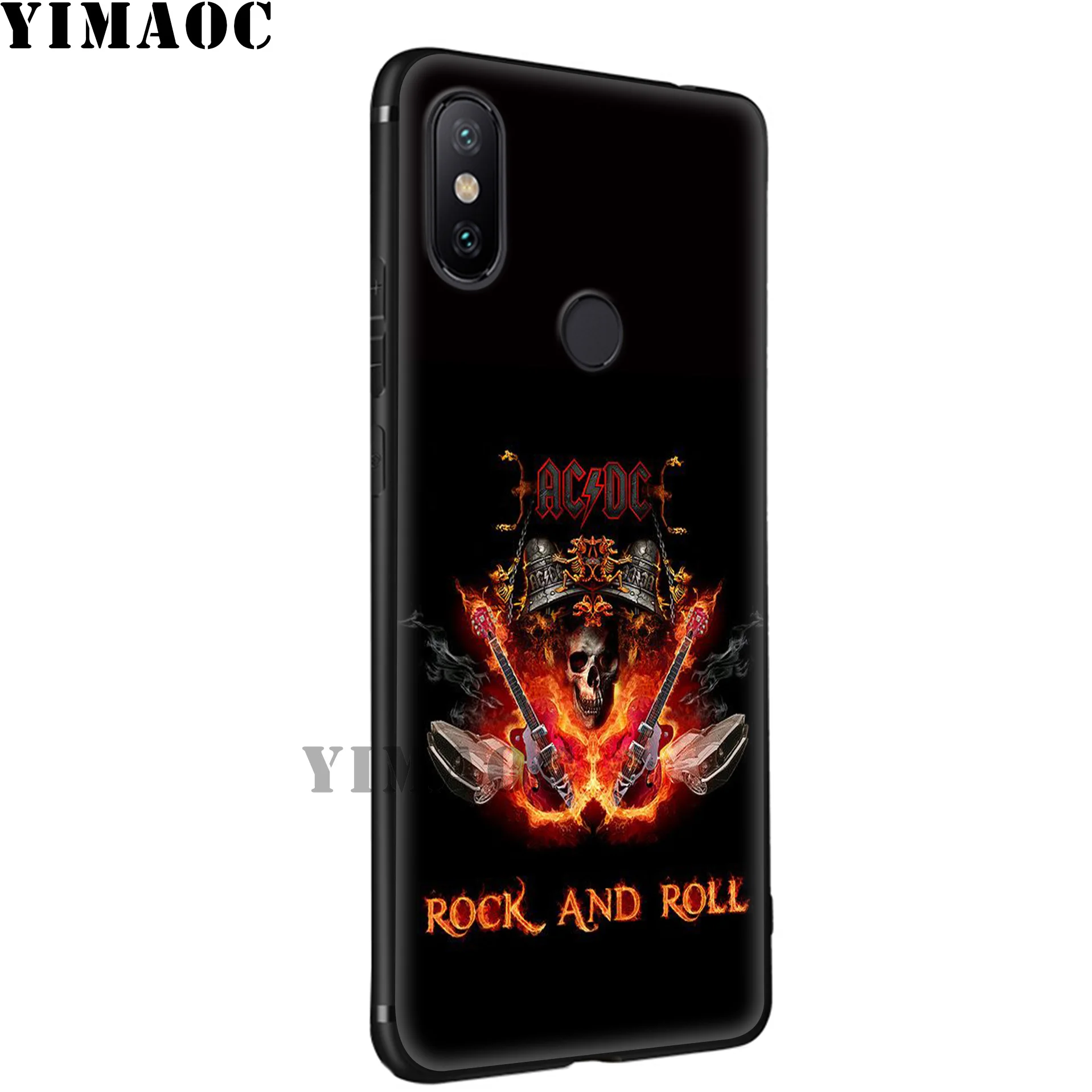Yimaoc Led Zeppelin ACDC полосы мягкий чехол для Xiaomi mi 9T 9 8 Se 6 MAX 3 A1 A2 Lite CC9E CC9 6X 5X POCOPHONE F1 |