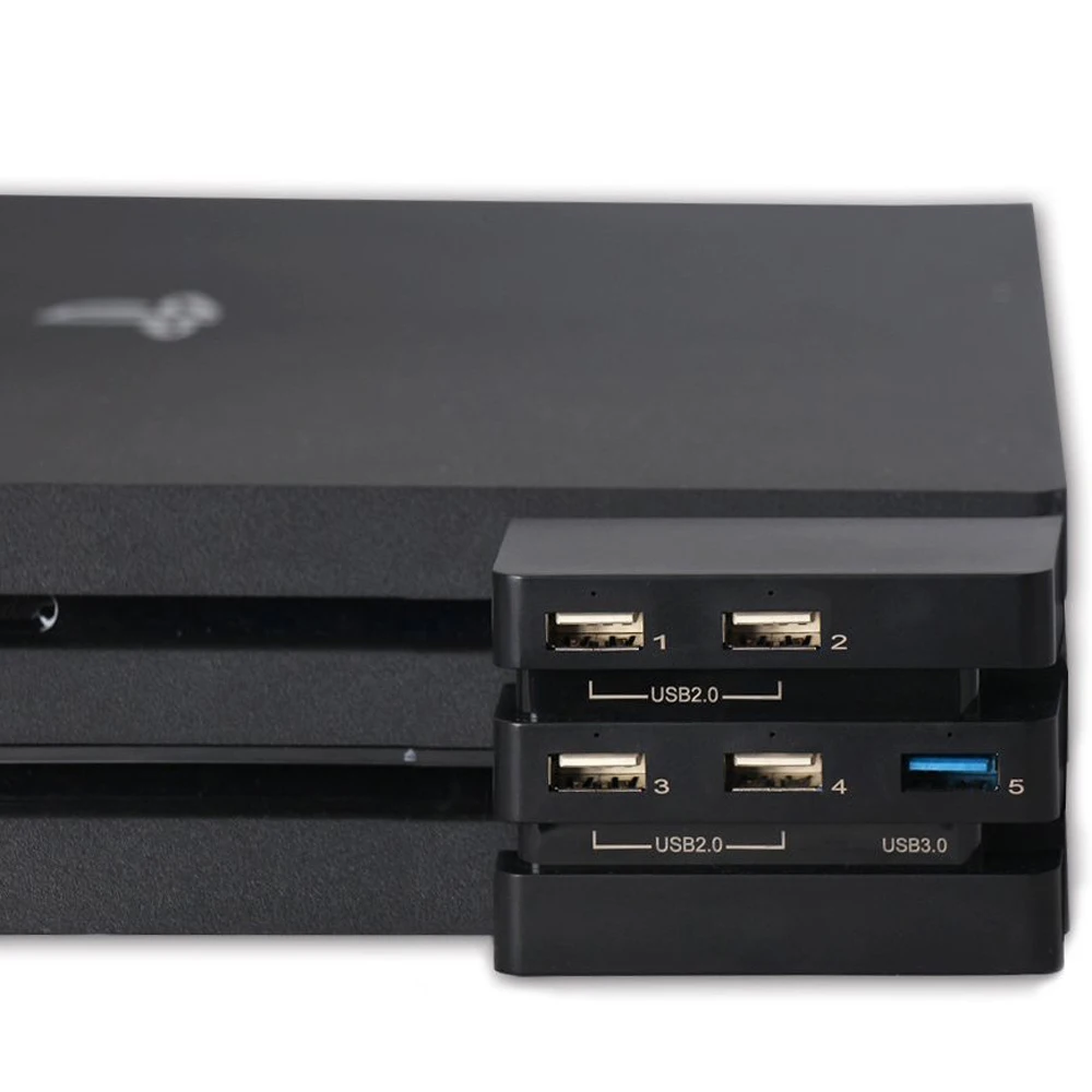 PS4 Pro 5 USB портов концентратор 3 0 2 высокоскоростной расширения зарядное устройство