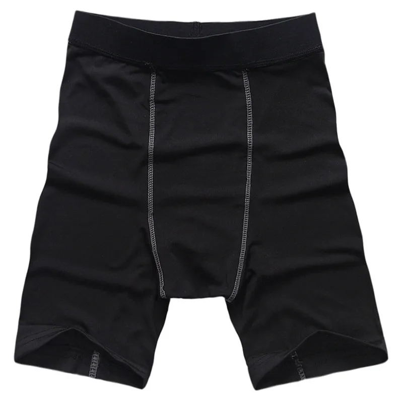 

#1004K Children Kids Gym Fitness Sport Jogging Basketball Cycling Thermal Gear Base Layer Tights Shorts Male Height 120-150cm