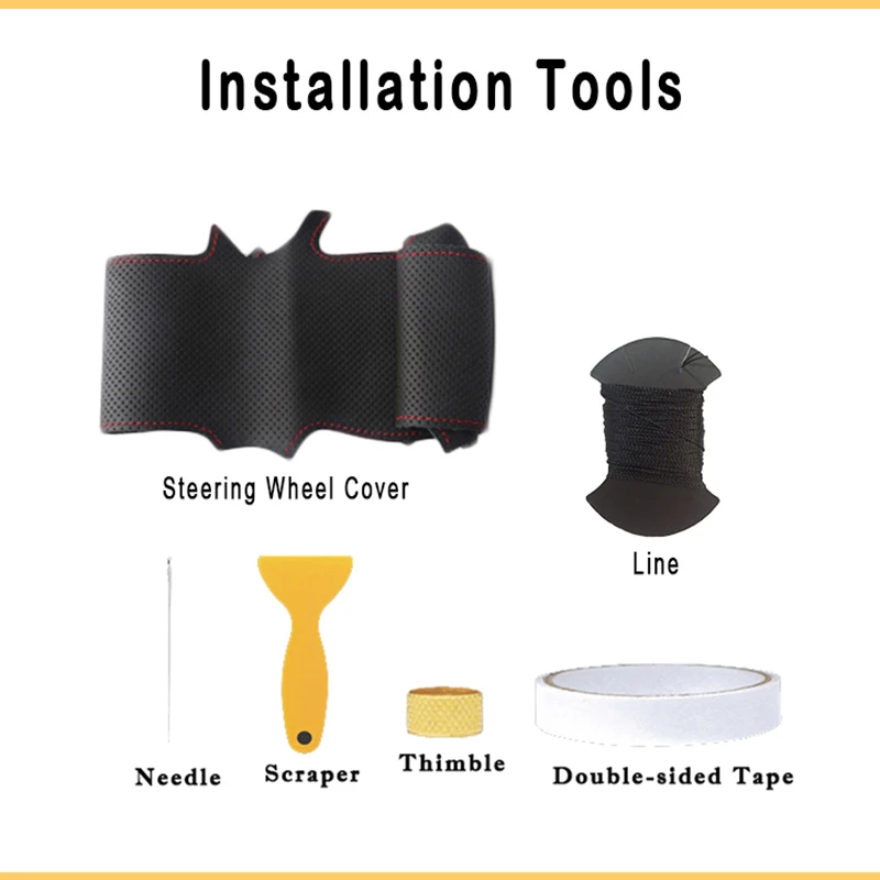 Автомобильная Оплетка на руль для Land Rover Freelander 2 2007-2012 аксессуары интерьера