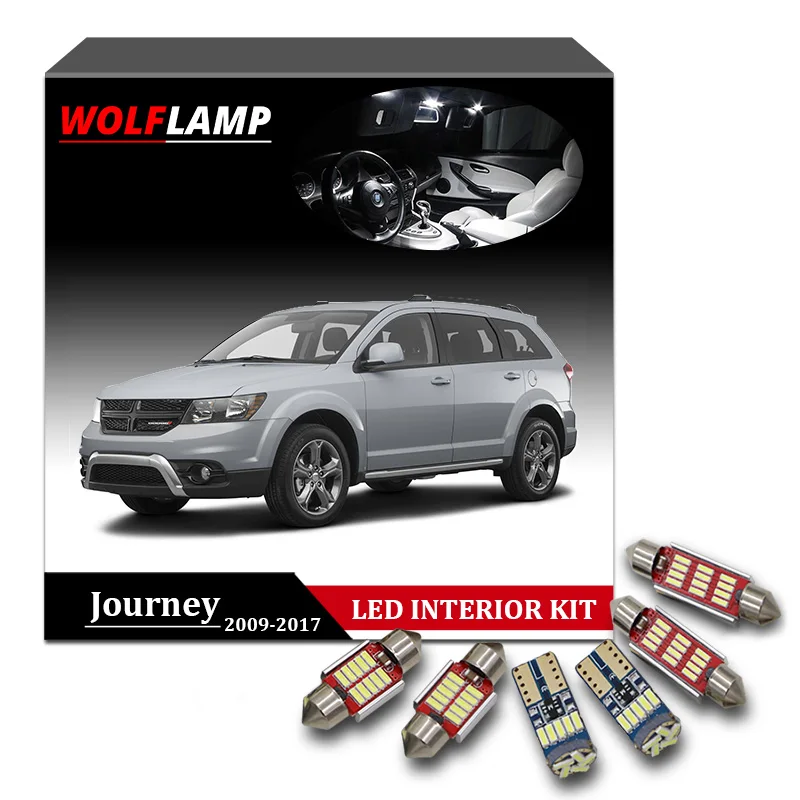 Wolflamp 10 шт. супер яркий белый светодиодный светильник для салона автомобиля s 2009-2017