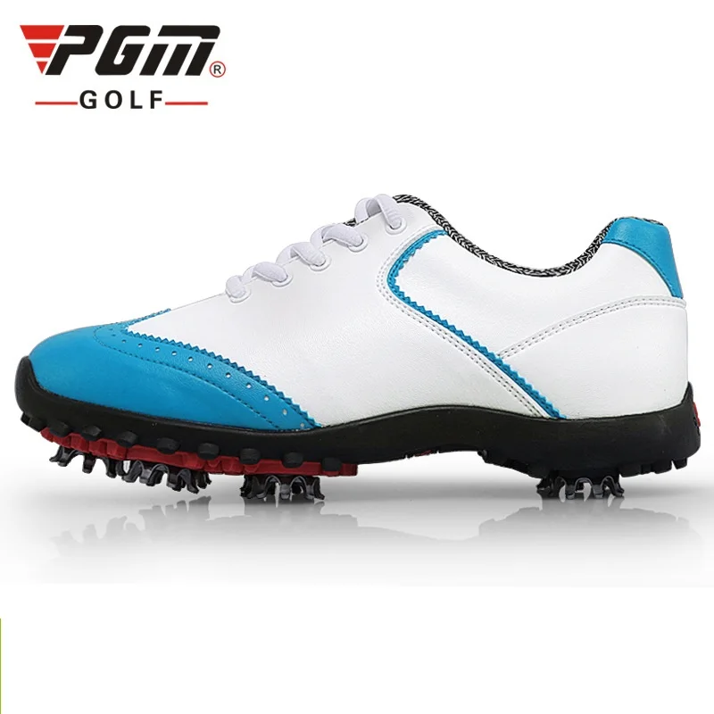 Pgm Golf Shoes For Women Waterproof Ultra-Slippery Sneaker Breathable Athletic Shoes Professional Female Golf Sport Shoes D0350
