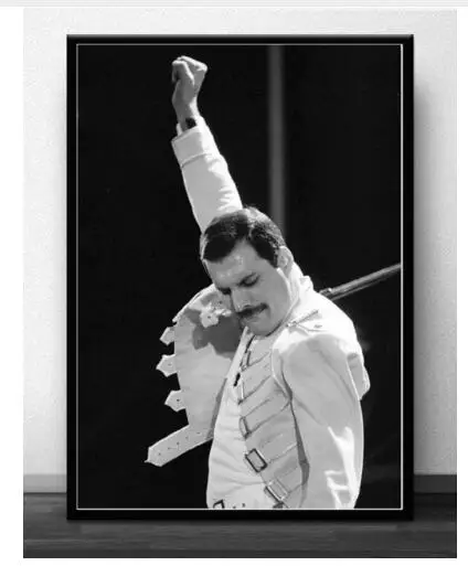 Художественный постер Queen Freddie Mercury постеры Rhapsody в богемном стиле и искусство на