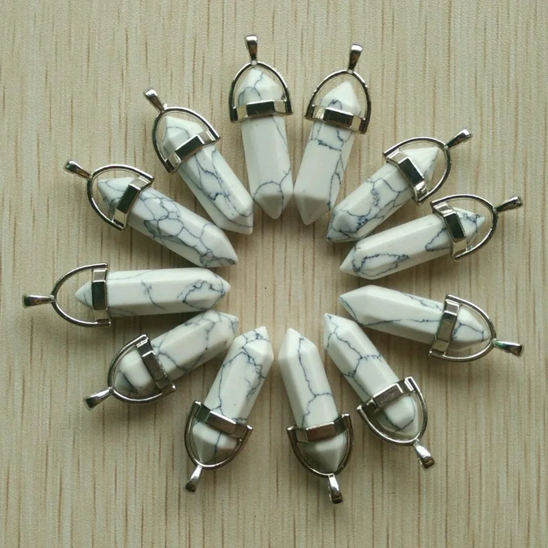 Оптовая продажа 24 шт./лот 2016 высококачественные подвески из натурального камня в