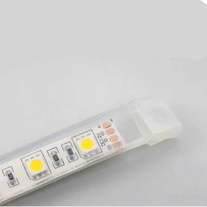 1000 шт. Силиконовый Клип led разъем чип непористые концевые крышки для SMD 5050 3528 ws2801