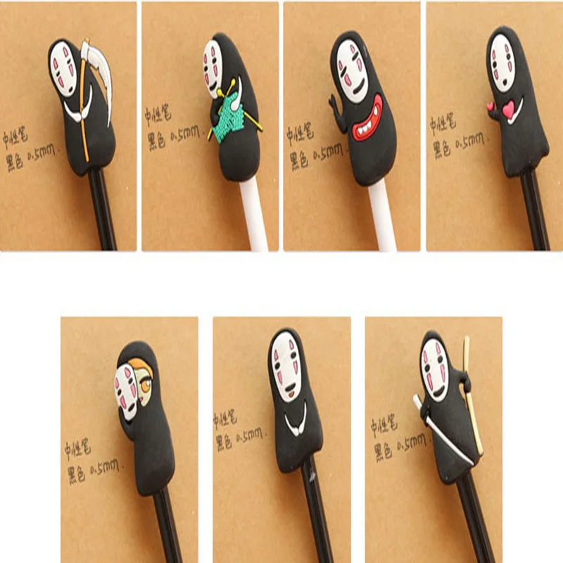 Японская мультяшная кино актер гелевая ручка Милая женская безлицевая Мужская 0 5