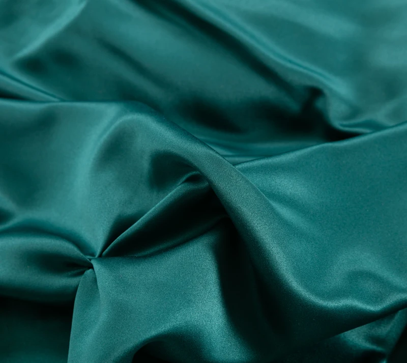 100% вареного шелка хлопок Роскошные Постельное белье щепотку складки 4/6-шт король