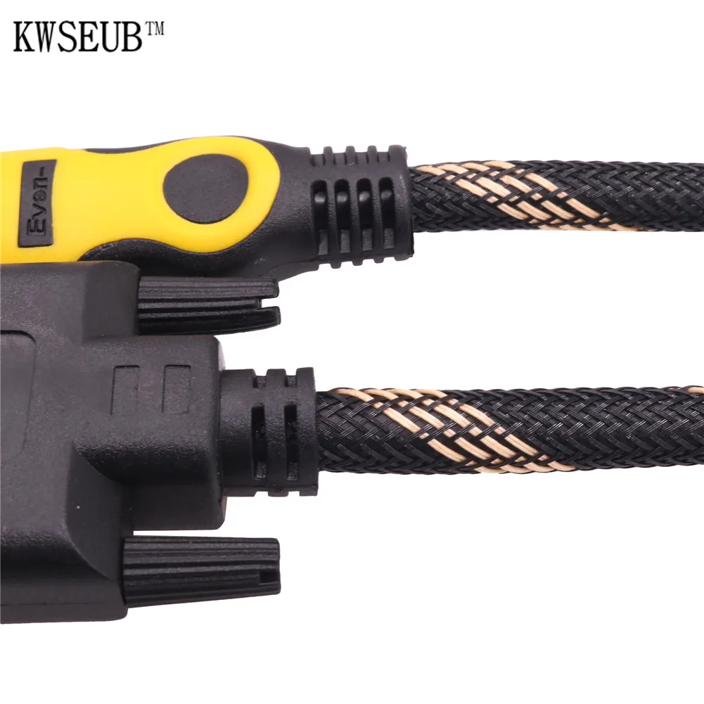 1 шт. 140 см * 8 5 мм Кабель Hdmi DVI Версия 4 компьютерный кабель DVIi линия высокой