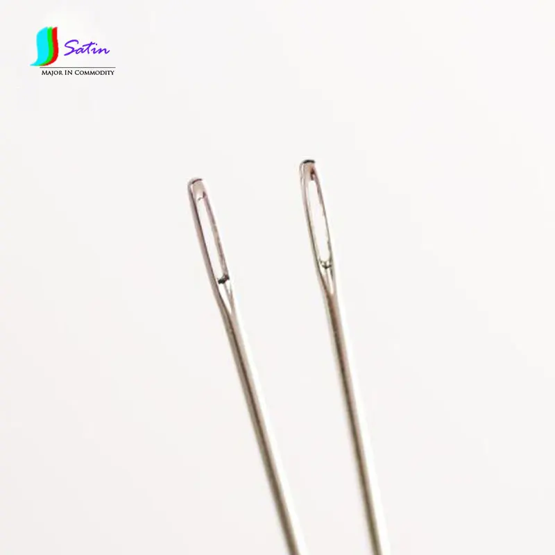 Прошитая вручную кожаная игла Игла DIY кожа мастера инструмента тупой головки не