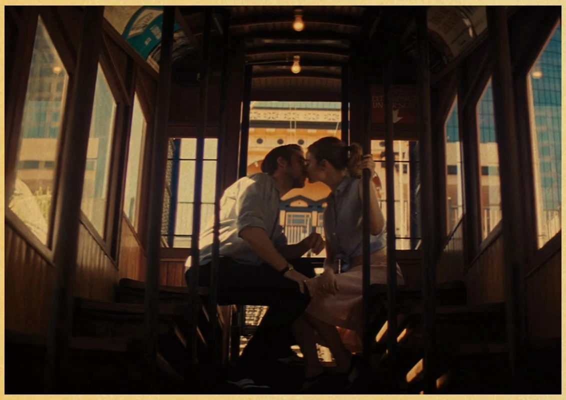 La Land ретро постер винтажный постер настенное украшение художественная крафт-бумага настенные постеры кино украшение дома деко